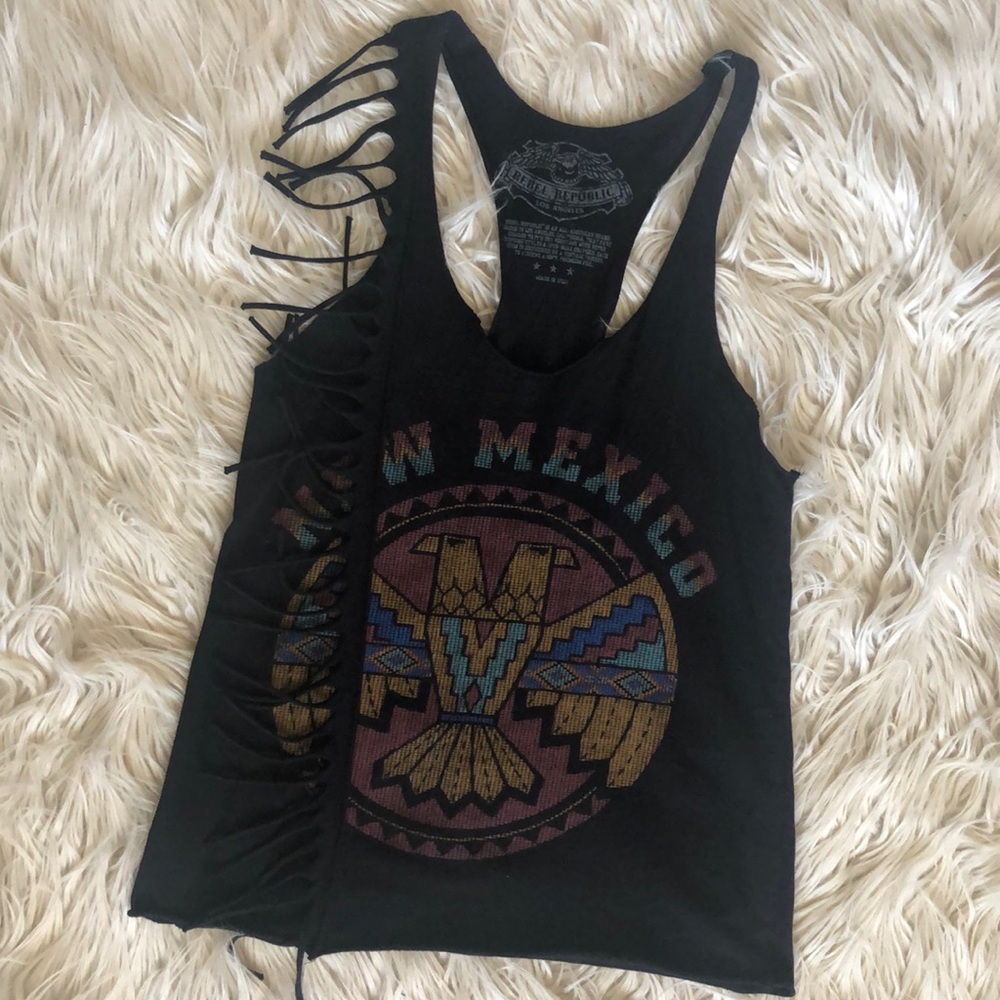 Rebel republic racer back tank
